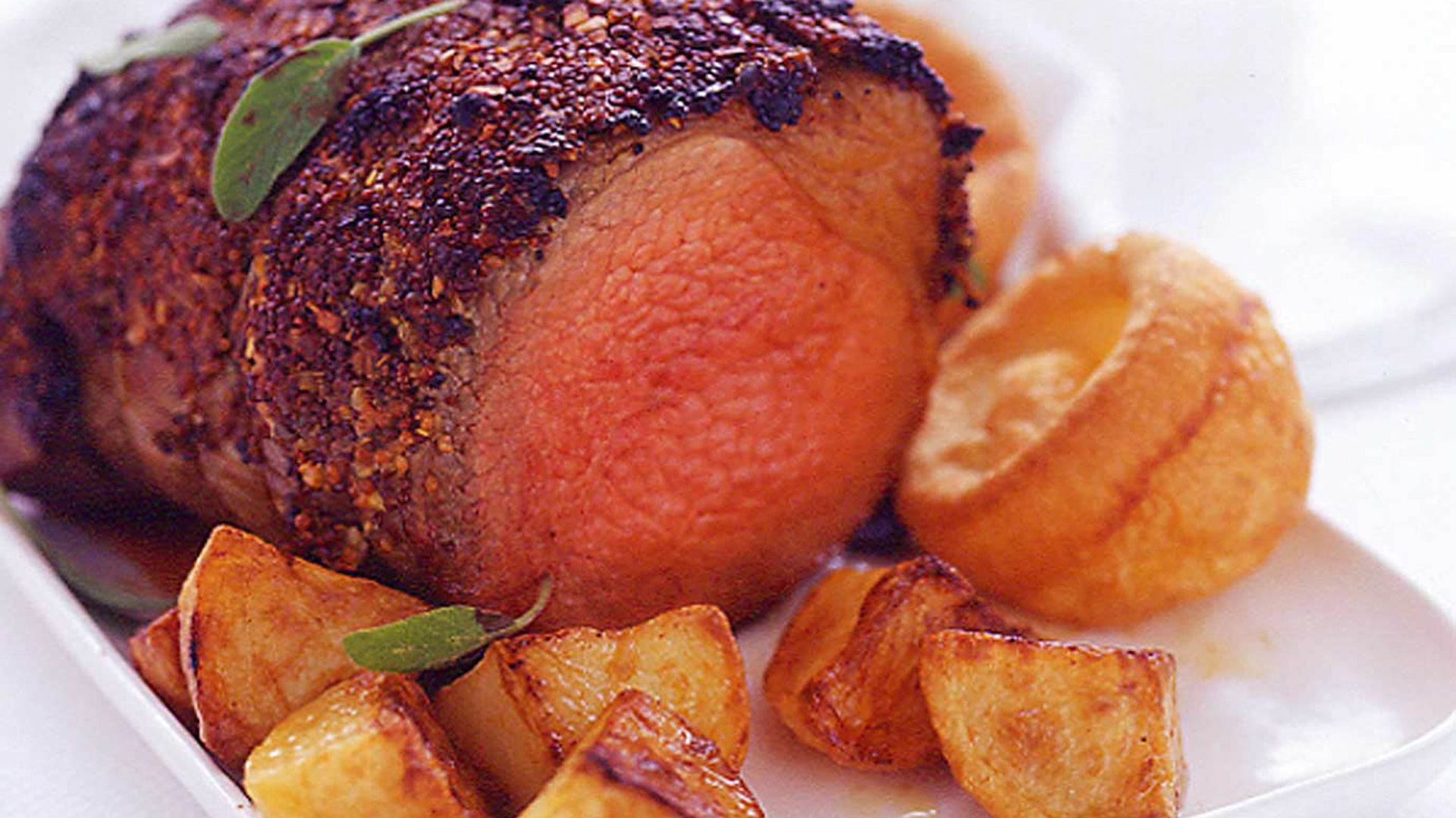 Arrosto di manzo e patate al forno