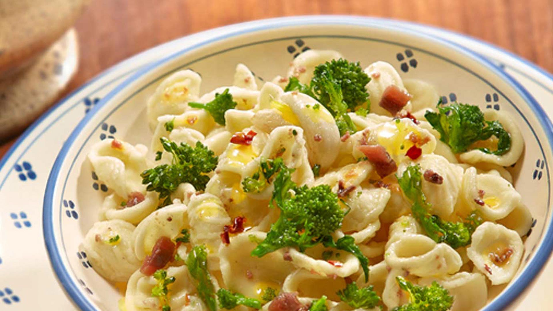 Orecchiette con cime di rapa