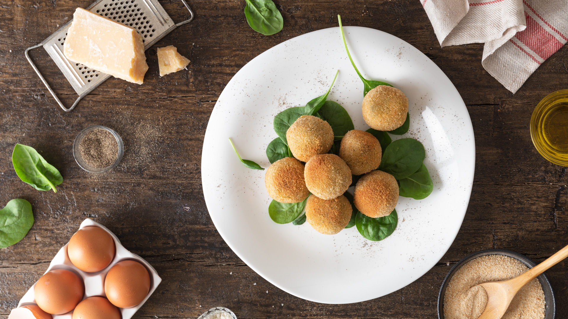 Polpette di spinaci e ricotta